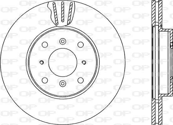 OPEN PARTS Bremžu diski BDR2265.20